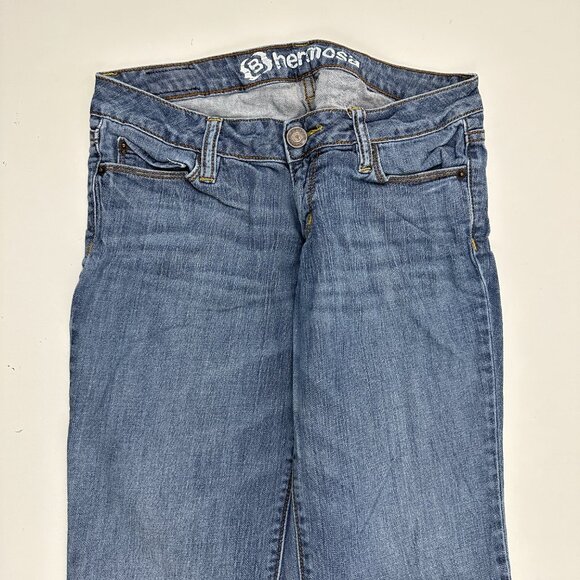 Bullhead Hermosa Super Skinny Women's size 3 Medium Wash Blue Denim Jeans - Picture 2 of 4